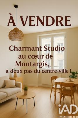 Studio - 21 m² - 1 pièce