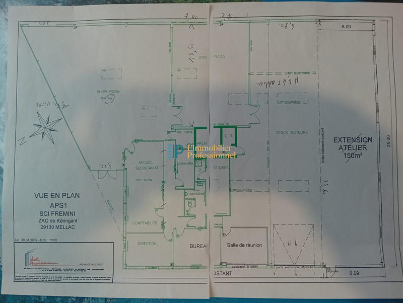 Local commercial - 630 m²