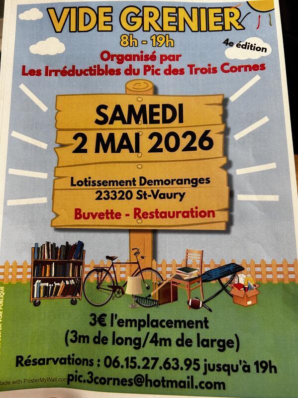 4ème vide grenier de demoranges