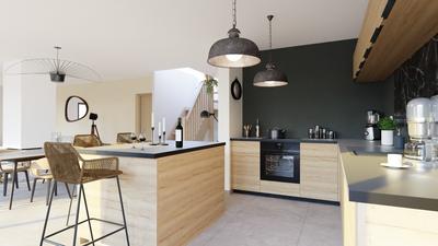 Maison - 140 m² - 6 pièces