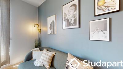 Chambre - 13 m² - 1 pièce