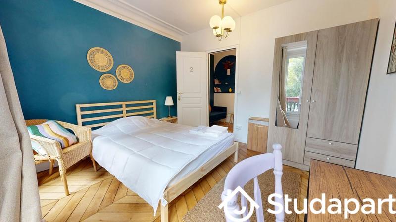 Chambre - 11 m² - 1 pièce