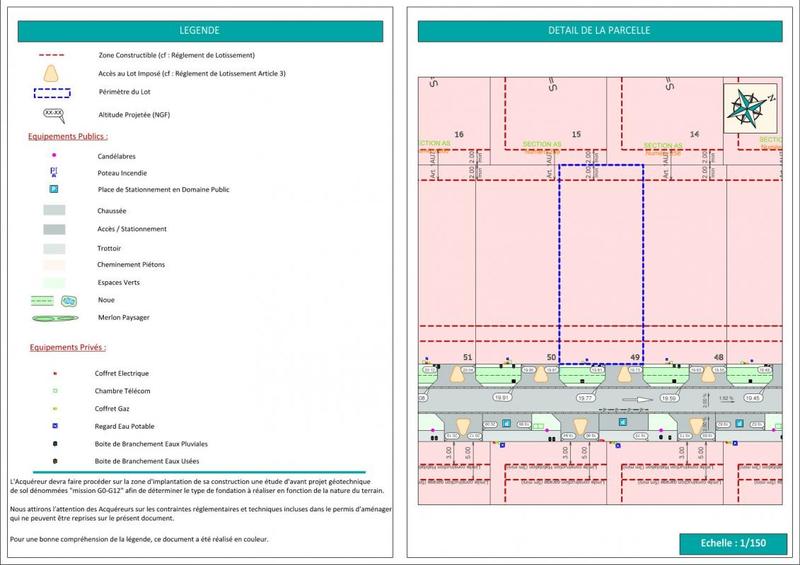 Terrain constructible - 288 m²