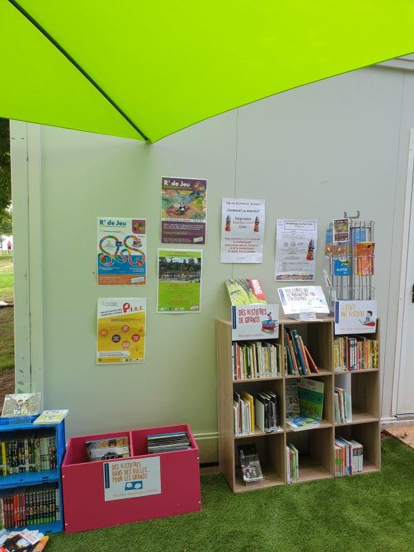 Cap sur les livres et les jeux