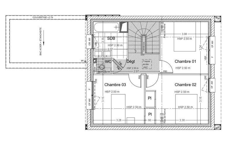 Maison - 85 m² - 4 pièces