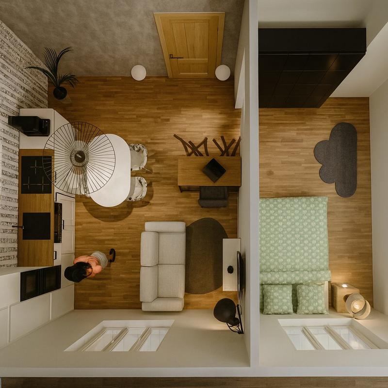 Appartement - 30 m² - 2 pièces