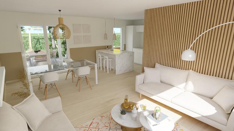 Maison - 80 m² - 4 pièces