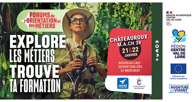 Forum de l'Orientation et des métiers de Châteauroux