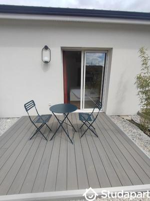 Chambre - 17 m² - 1 pièce