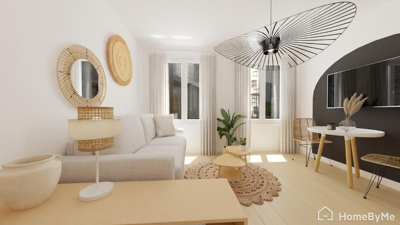 Appartement ancien - 22 m² - 1 pièce