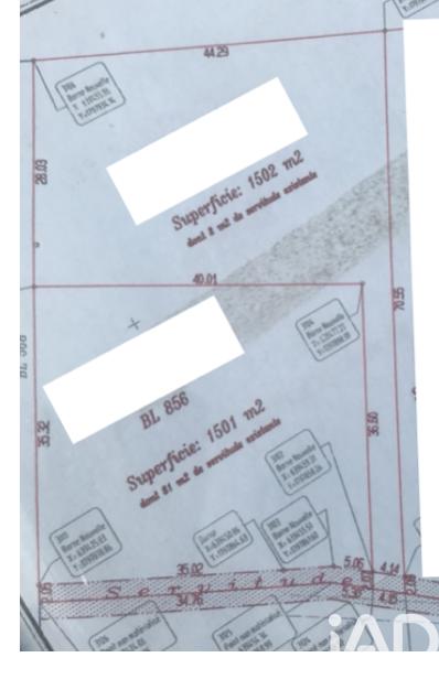 Terrain - 1 502 m²