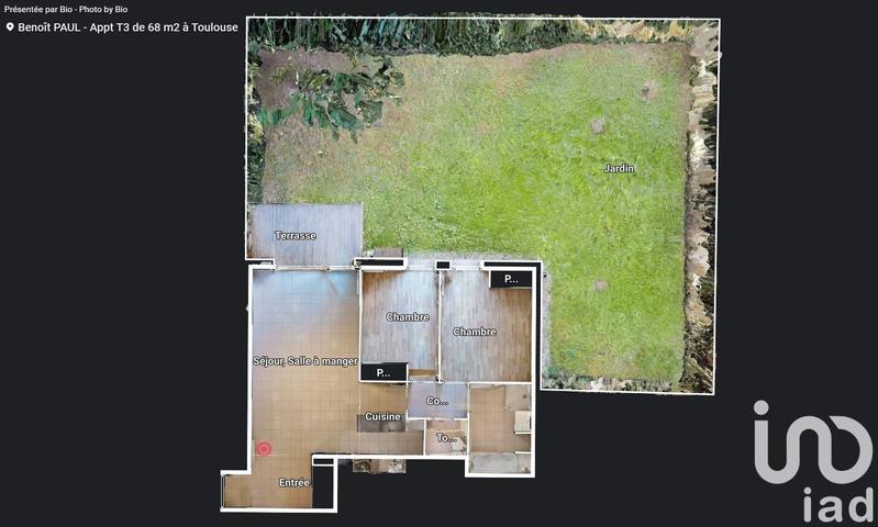 Appartement - 68 m² - 3 pièces