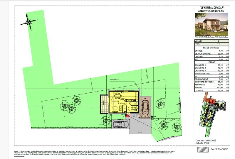 Villa - 81 m² - 4 pièces