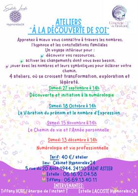 Atelier &quot;A la Découverte de Soi&quot;