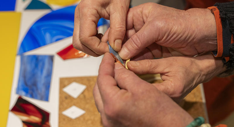 Initiation à l'art du Vitrail "Tiffany" avec Mélanie Cornu