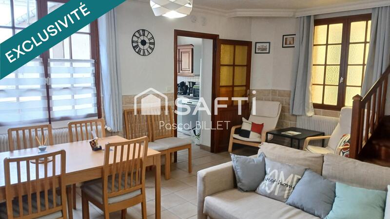 Maison de ville - 105 m² - 5 pièces