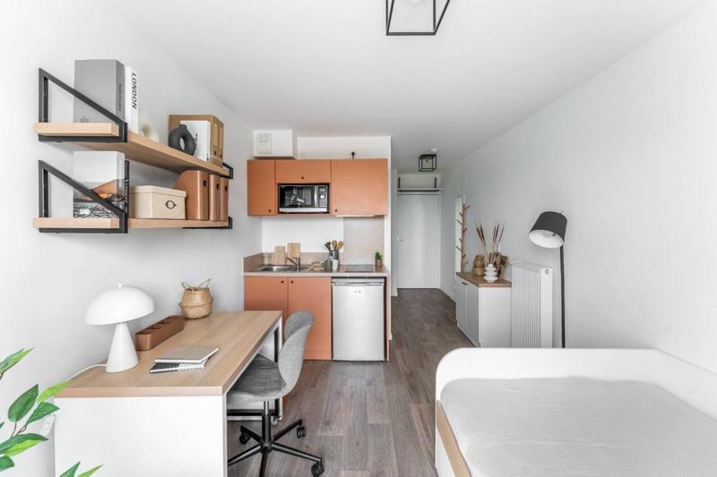 Studio - 17 m² - 1 pièce