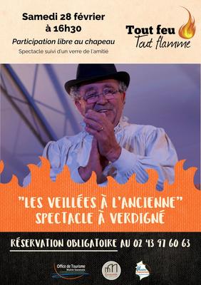 Tout Feu Tout Flamme 2026 - "Les veillées à l'ancienne"
