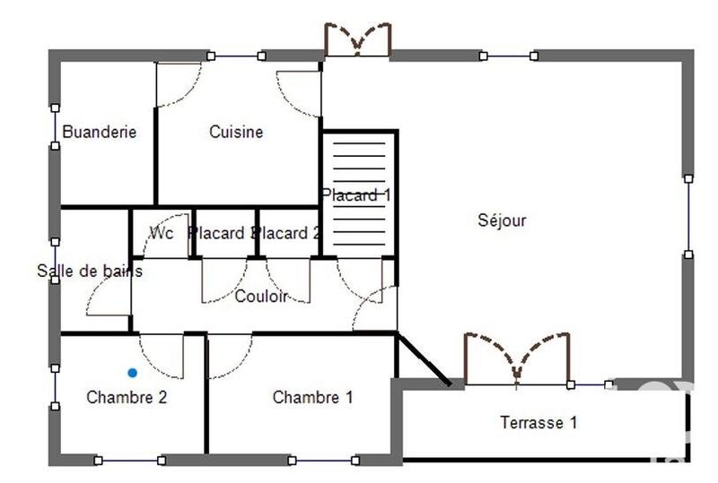 Maison - 110 m² - 5 pièces