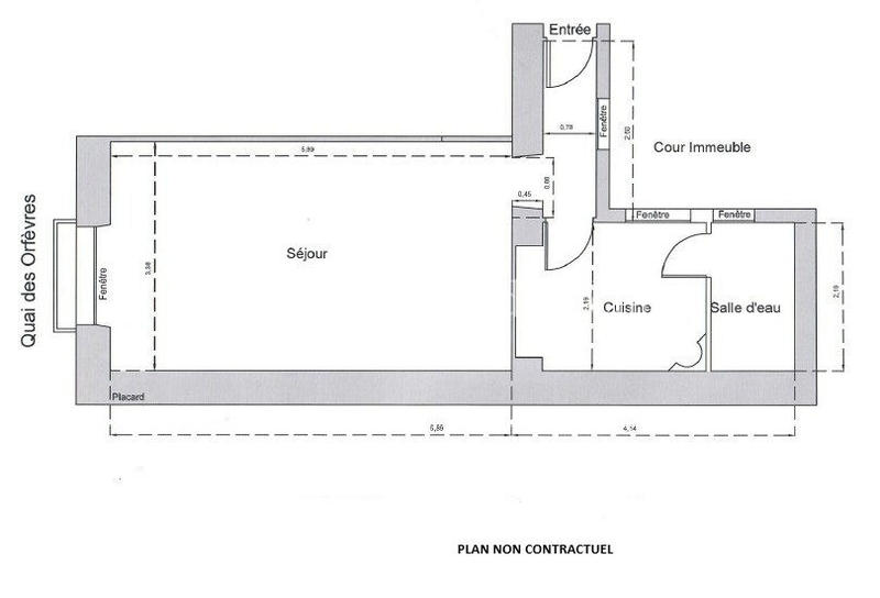 Appartement - 31 m² - 1 pièce