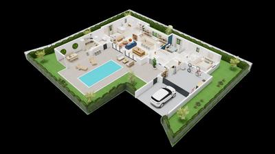 Maison - 122 m² - 4 pièces