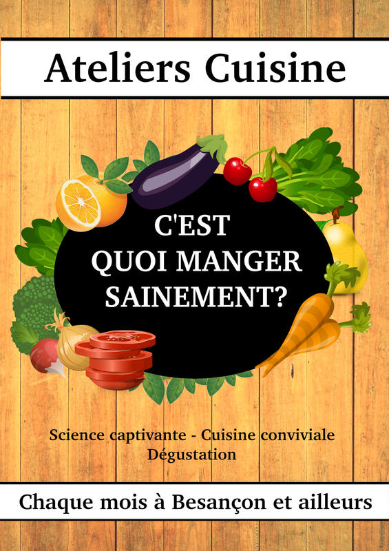 Ateliers cuisine-santé: &quot;C'est quoi manger sainement ?&quot;