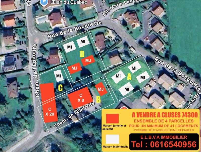 Terrain constructible - 1 982 m²