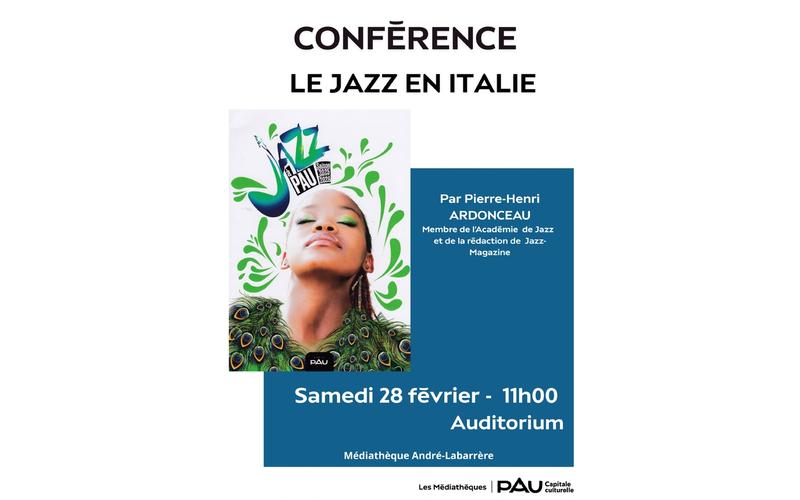 Conférence "Le Jazz en Italie"