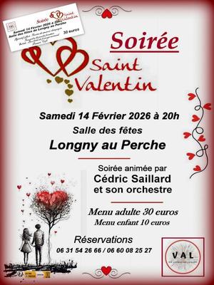 Soirée Saint Valentin