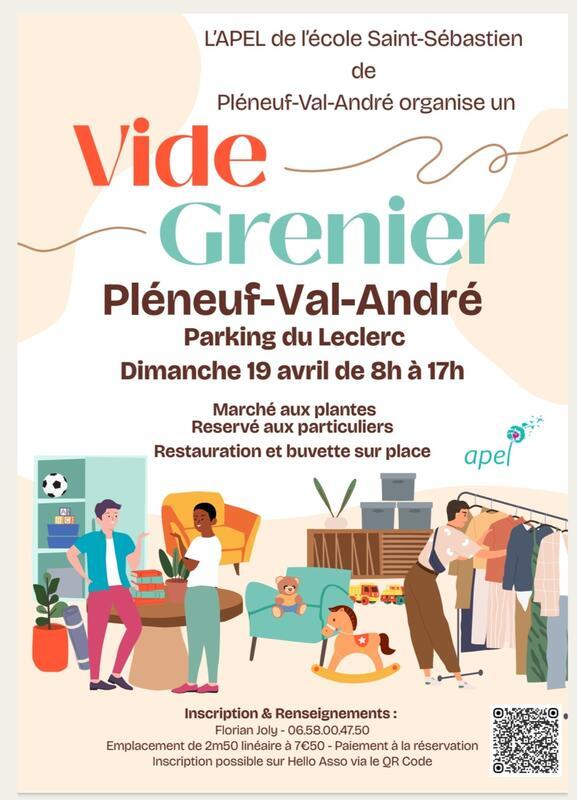 Vide grenier - bourse aux plantes