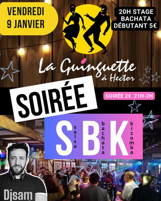 Soirée Salsa, Batchata &amp; Kizomba