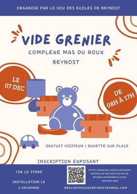 Vide grenier du sou des écoles