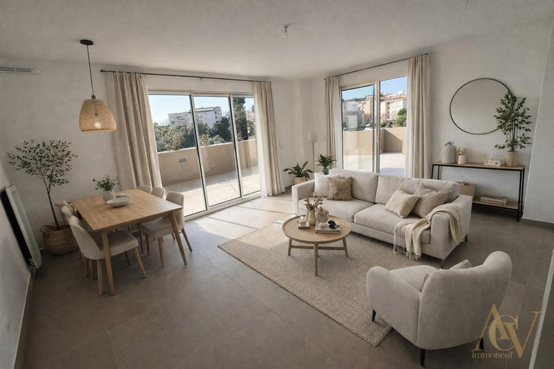 Appartement - 63 m² - 3 pièces