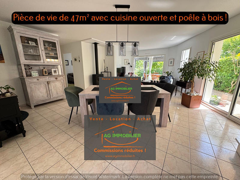 Maison - 125 m² - 7 pièces