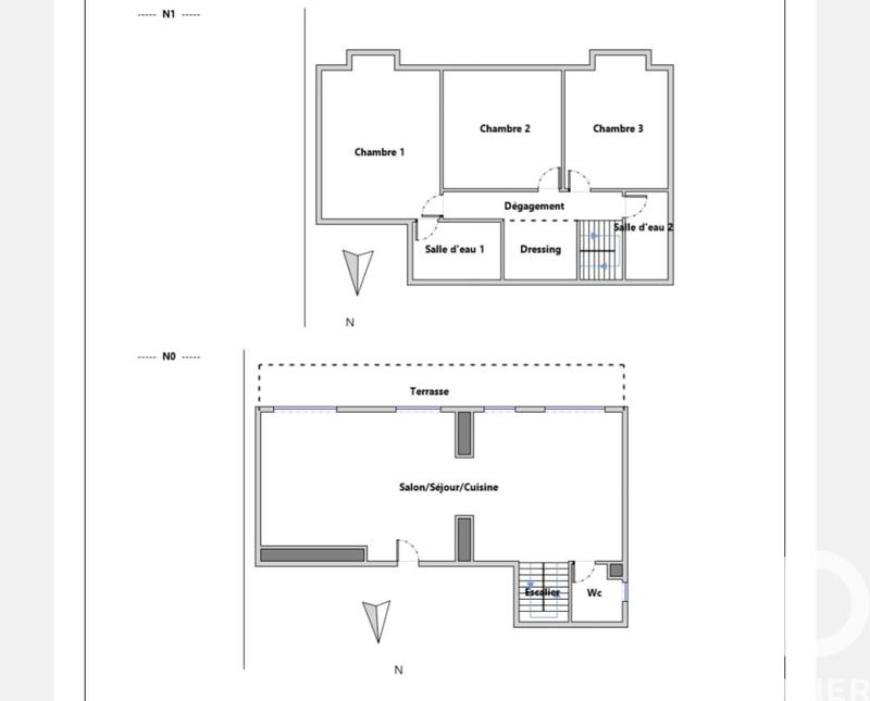 Appartement - 91 m² - 5 pièces