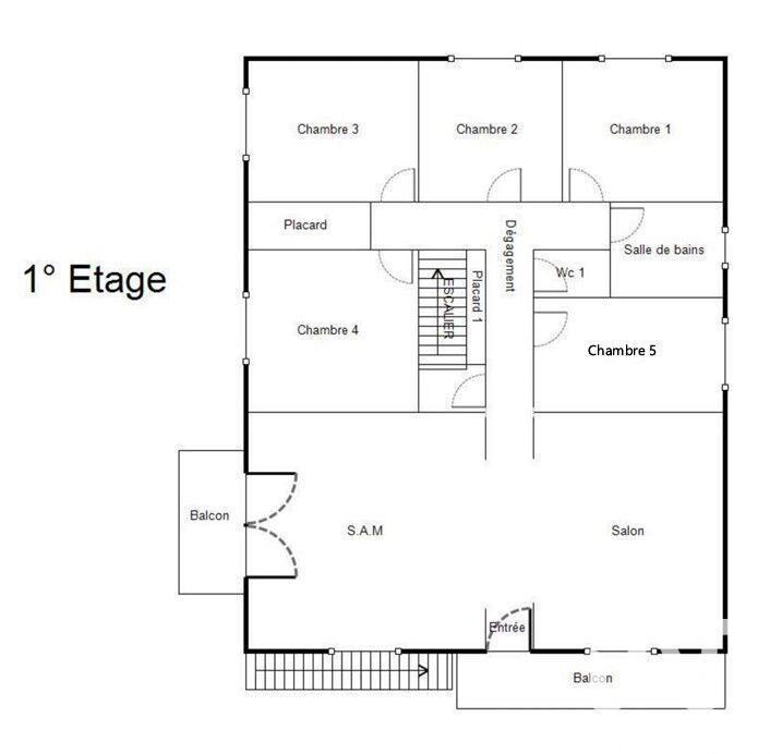 Maison - 167 m² - 7 pièces