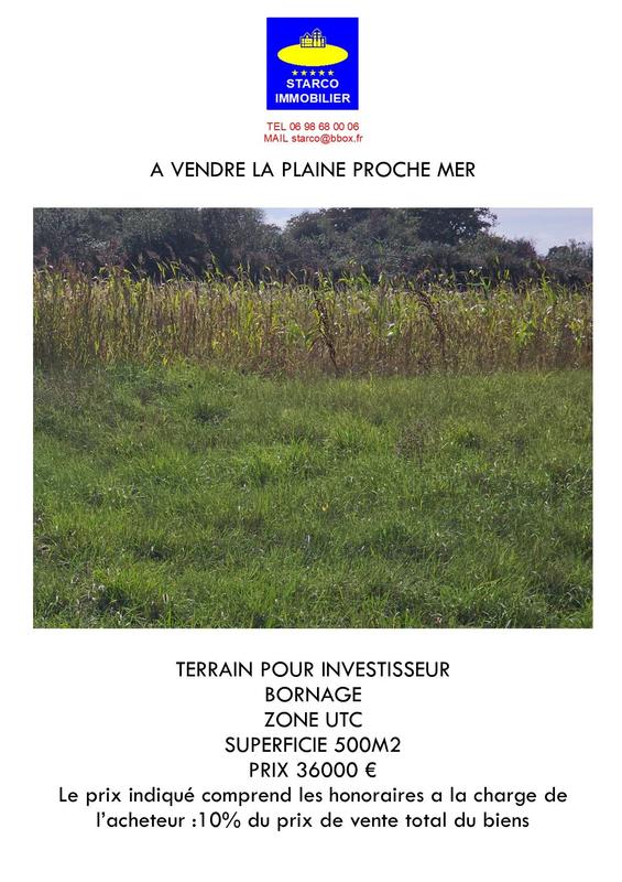 Terrain - 500 m²
