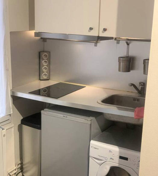 Studio - 13 m² - 1 pièce