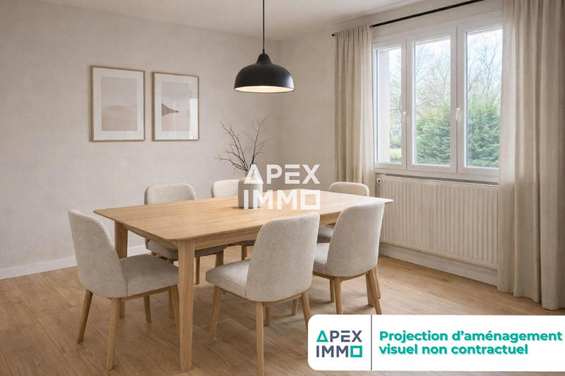 Maison - 93 m² - 5 pièces