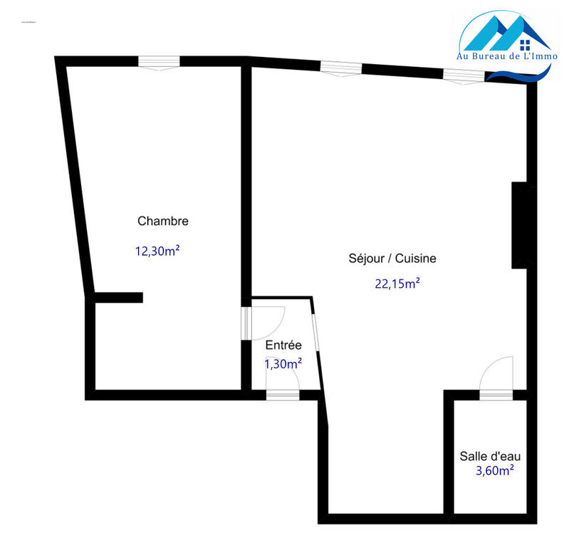 Appartement - 39 m² - 2 pièces