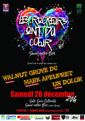 Les Rockeurs ont du Cœur - 1ère édition