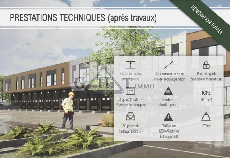 Entrepôt - 2 754 m²