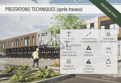 Entrepôt - 2 754 m²