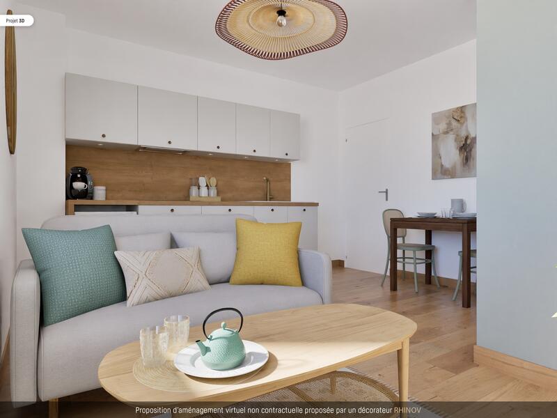 Appartement - 26 m² - 2 pièces