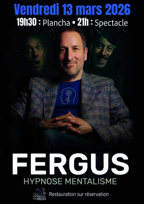 Spectacle d'hypnose et de mentalisme par Fergus