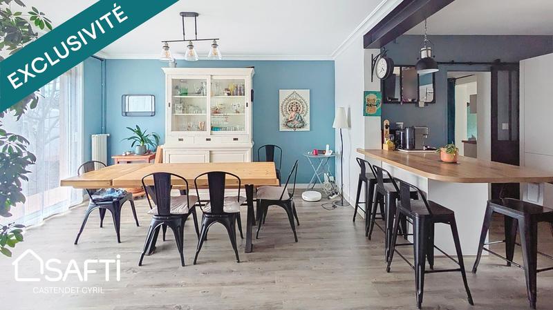 Maison - 108 m² - 5 pièces