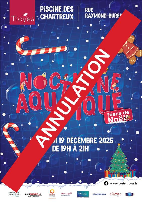 Annulation : Nocturne aquatique "Féérie de Noël"