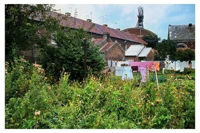 Les étincelles du Festival de la Sainte Barbe - Exposition Corons de Patrick Devresse