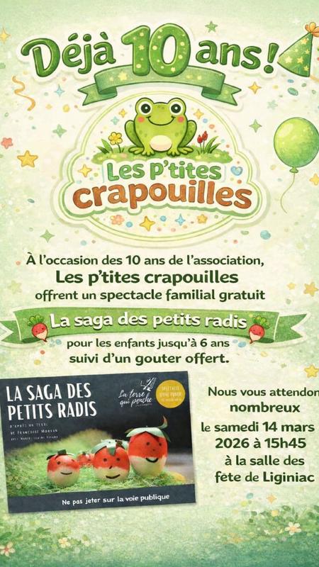Spectacle la saga des petits radis