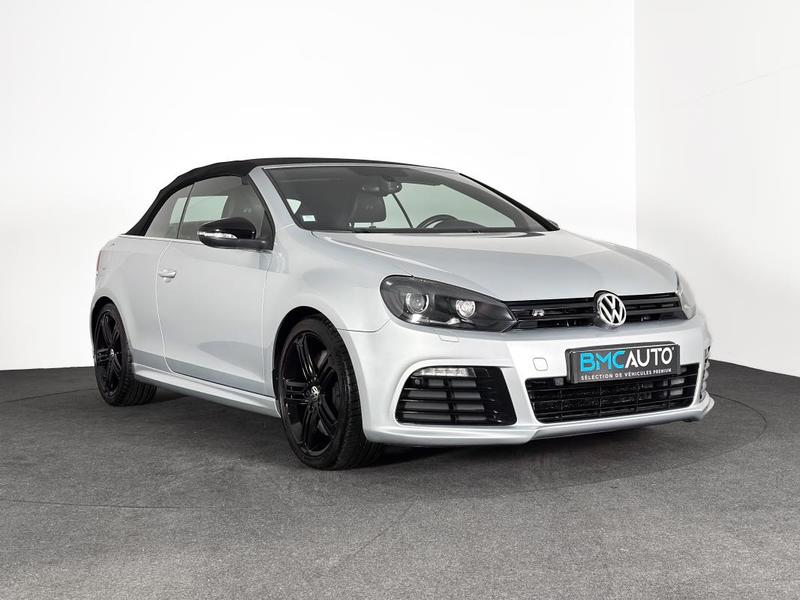 Volkswagen Golf 6 R Cabriolet 2.0 Tsi 265ch Dsg Ja18p Cuir Sport Chauff Regul Gps Mode Dcc Tel Clim